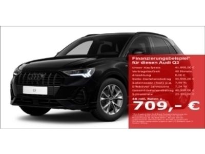 gebraucht Audi Q3 SLine 35 TFSI S tronic Navi vorb.+Pano+Keyless+Vir