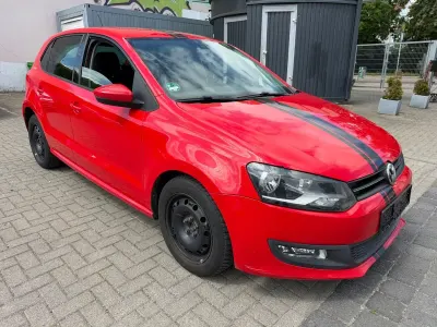Gebraucht VW Polo Team 69 PS (50 kW) 2010 Rot Kleinwagen