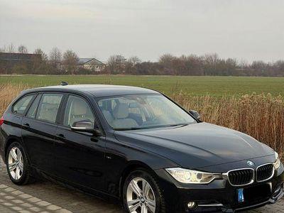 Second-hand BMW 320 Sport Line 184 CP (135 kW) 2015 Negru Break