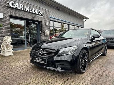 Second-hand Mercedes C400 AMG line 333 CP (244 kW) 2021 Negru Cabrio