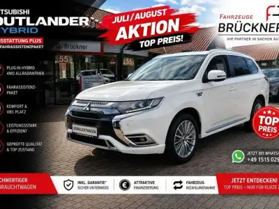 Gebraucht Mitsubishi Outlander P-HEV Plus 224 PS (164 kW) 2021 Andenweiß SUV