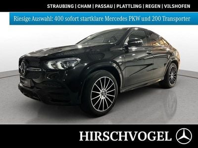 Metalliclack obsidianschwarz m Gebraucht 2021 Mercedes GLE400 AMG line Coupé | 58.380 € (Fairer Preis)