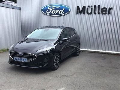 Gebraucht Ford Fiesta Titanium 125 PS (91 kW) 2023 Agate black metallic Kleinwagen