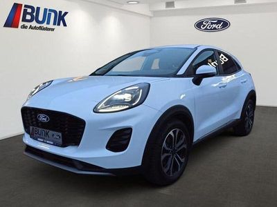 Gebraucht Ford Puma Titanium 125 PS (91 kW) 2024 Frozen white  (pn3gz) SUV