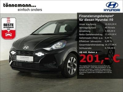 Phantom black Gebraucht 2025 Hyundai i10 Trend Kleinwagen | 16.824 € (Fairer Preis)