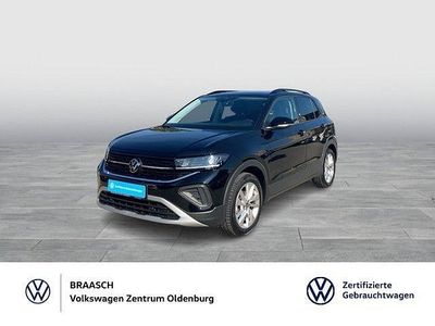 Schwarz Gebraucht 2025 VW T-Cross Goal SUV | 20.875 € (Fairer Preis)