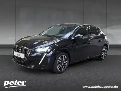 Gebraucht Peugeot 208 Allure 101 PS (74 kW) 2023 Schwarz Kleinwagen
