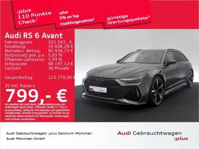 Gebraucht Audi RS6 Premium 600 PS (441 kW) 2023 Grau Kombi