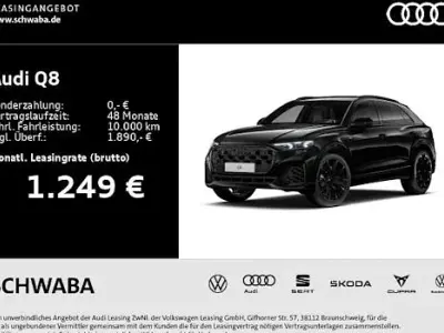 Neu Audi Q8 Ambiente 490 PS (360 kW) 2026 Schwarz SUV