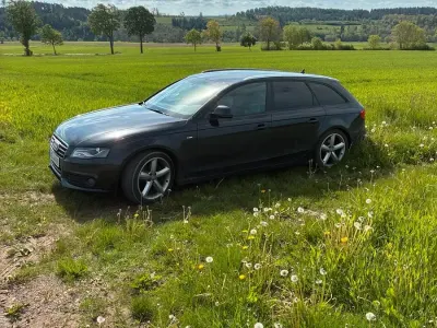 Gebraucht Audi A4 S-Line 160 PS (117 kW) 2009 Schwarz Kombi