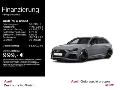 Gebraucht Audi RS4 Ambiente 450 PS (330 kW) 2023 Nardograu Kombi