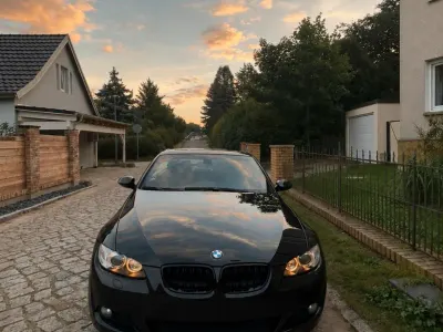 Gebraucht BMW 320 Cabriolet M Sport 178 PS (130 kW) 2008 Schwarz Cabrio