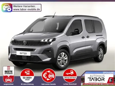 Neu Peugeot Rifter Allure 102 PS (75 kW) 2026 Grau Van / Kleinbus