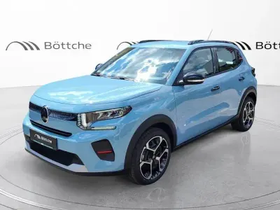 Neu Citroën C3 101 PS (74 kW) 2026 Farbe blau monte carlo/typ aussenverkleidung spiegel flach standard SUV