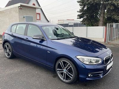 Blau Gebraucht 2018 BMW 116 Sport Line Kleinwagen | 14.480 € (Etwas zu teuer)