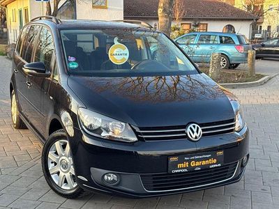 Gebraucht VW Touran Match 105 PS (77 kW) 2012 Schwarz Van / Kleinbus