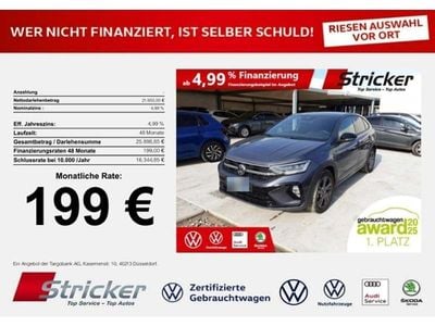 Rauchgrau metallic (metallic) Gebraucht 2024 VW Taigo R-line SUV | 21.950 € (Fairer Preis)