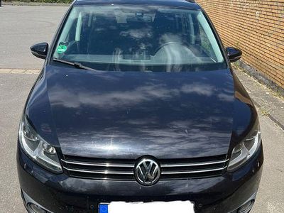 Gebraucht VW Touran Match 140 PS (102 kW) 2012 Schwarz Van / Kleinbus