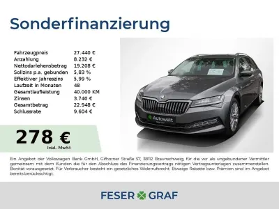 Gebraucht Skoda Superb Style 200 PS (147 kW) 2023 Graphitegrau metallic Kombi