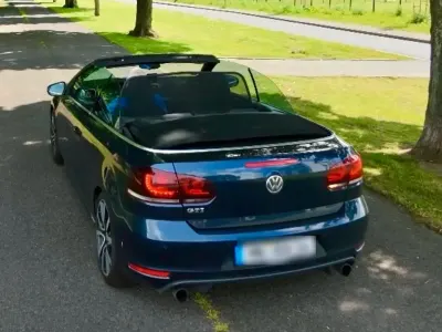 Gebraucht VW Golf Cabriolet GTI 211 PS (155 kW) 2013 Blau Cabrio
