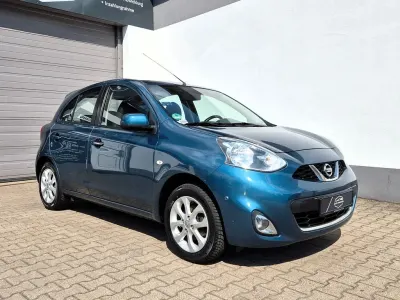 Gebraucht Nissan Micra Acenta 80 PS (58 kW) 2013 Blau Kleinwagen