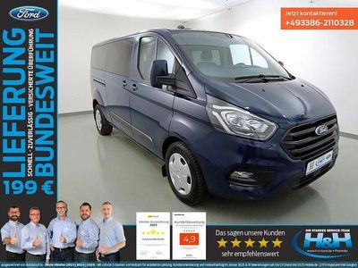Blau (blazerblau) Gebraucht 2023 Ford Transit Custom Trend Limousine | 26.940 €