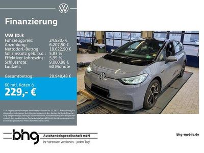 Gebraucht VW ID.3 Pro 150 kW (204 PS) 2022 Grau Kleinwagen
