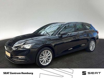 Usata Seat Leon XCELLENCE 150 CV (110 kW) 2021 Nero Station wagon