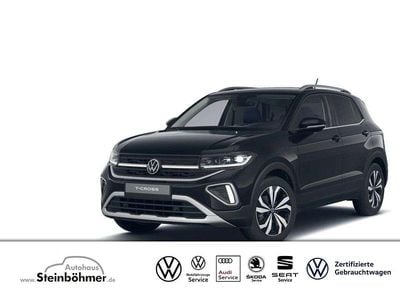 Neu VW T-Cross Comfortline 116 PS (85 kW) 2025 Deep black perleffekt (schwarz) SUV