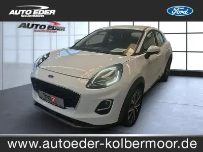 Gebraucht Ford Puma Titanium 125 PS (91 kW) 2022 Frostweiß SUV