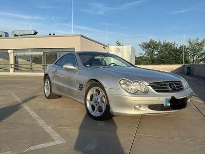 Second-hand Mercedes SL500 306 CP (225 kW) 2002 Argintiu Cabrio
