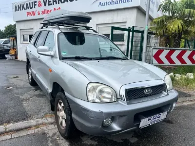Gebraucht Hyundai Santa Fe GLS 145 PS (106 kW) 2006 Smart silver+medium SUV