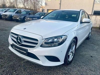 Gebraucht Mercedes C220 194 PS (142 kW) 2020 Polarweiss  unilack Kombi