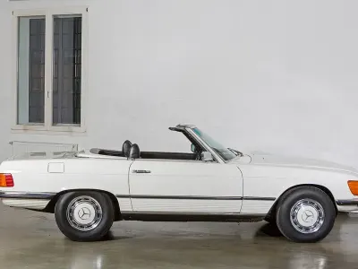 Gebraucht Mercedes SL350 200 PS (147 kW) 1972 Weiß Cabrio