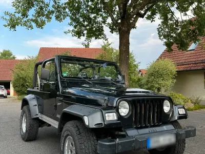 Gebraucht Jeep Wrangler 118 PS (86 kW) 2000 Schwarz SUV