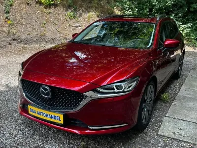 Gebraucht Mazda 6 Sports-Line 194 PS (142 kW) 2018 Rot Kombi
