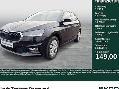 Schwarz Gebraucht 2025 Skoda Fabia Selection Limousine | 17.991 € (Guter Preis)