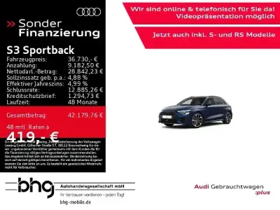 Gebraucht Audi S3 Ambiente 310 PS (228 kW) 2024 Blau Limousine