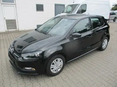 Gebraucht VW Polo Trendline 60 PS (44 kW) 2017 Schwarz Kleinwagen