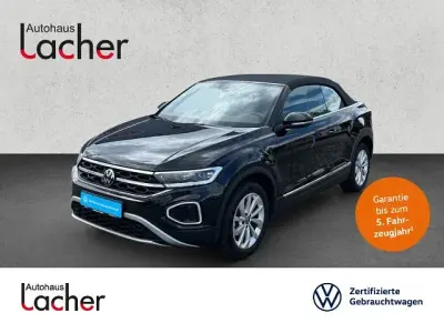 Gebraucht VW T-Roc Cabriolet Style 116 PS (85 kW) 2025 Schwarz Cabrio