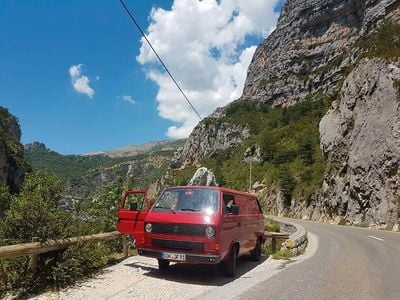 Gebraucht VW T3 57 PS (41 kW) 1989 Rot Van