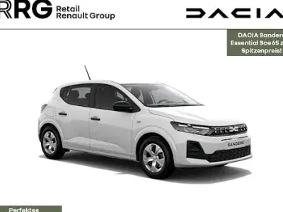 Nouă Dacia Sandero Essentiel 67 CP (49 kW) 2026 Alb Berlinǎ
