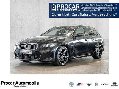 Gebraucht BMW 320e M Sport 204 PS (150 kW) 2022 Schwarz Kombi