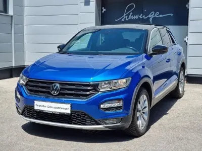 Gebraucht VW T-Roc Sportline 150 PS (110 kW) 2021 Blau SUV