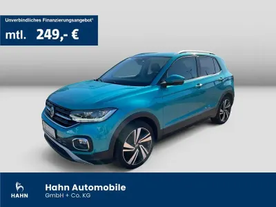 Usata VW T-Cross Style 150 CV (110 kW) 2021 Turchese SUV