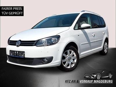 Gebraucht VW Touran Cup 105 PS (77 kW) 2015 Weiß Van / Kleinbus