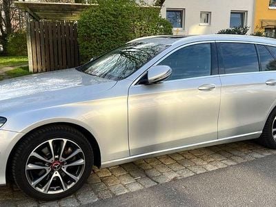 Brugt Mercedes E220 194 HK (142 kW) 2017 Sølv Stationcar