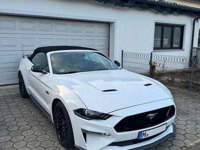 Gebraucht Ford Mustang GT 450 PS (330 kW) 2020 Weiß Cabrio