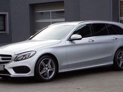 Silber Gebraucht 2015 Mercedes C220 AMG line Limousine | 14.500 € (Fairer Preis)