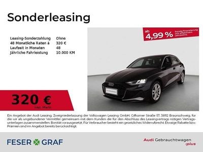 Mythosschwarz metallic Gebraucht 2025 Audi A3 Ambiente Limousine | 33.490 € (Guter Preis)